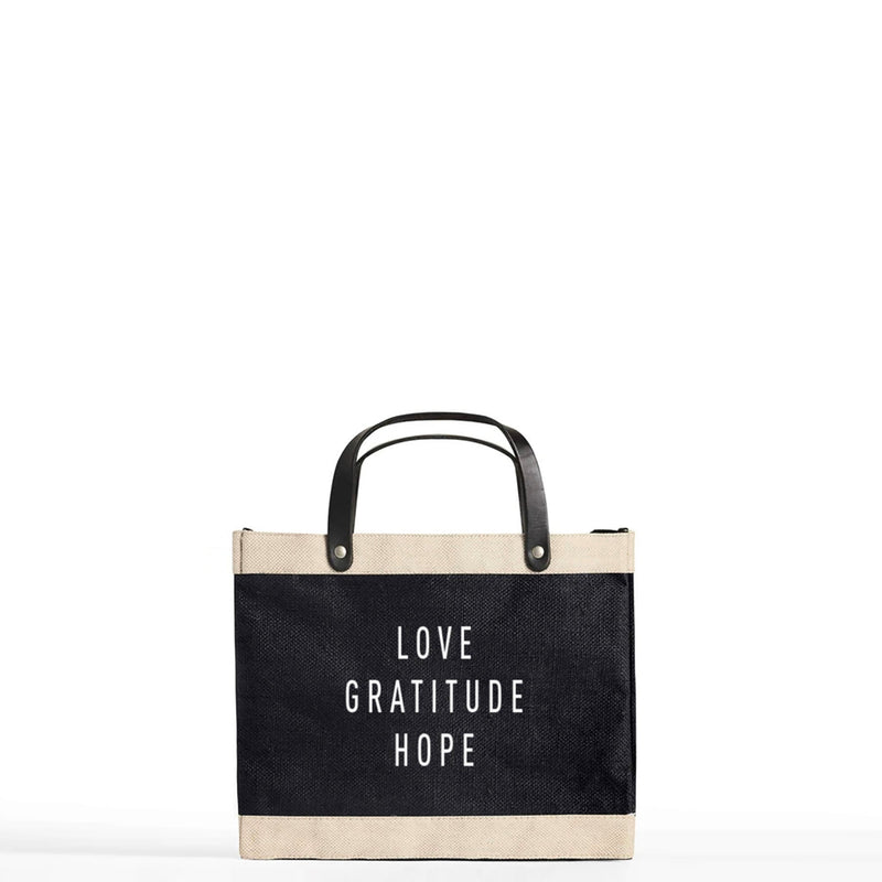 HOPE Cotton Tote Bag in White & Black – HOPE STHLM